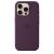Iphone 16 pro silicone case with magsafe - plum