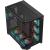 Carcasa aqirys titan mid tower argb negru, tempered glass, sloturi expansiune 7, drive bays: 1x3.5" 2x2.5", ventilatoare suportate: 10 (spate: 1x120mm, lateral: 3x120mm, sus: 3x120mm, jos: 3x120mm), ventilatoare incluse: 7 (spate: 1x120mm, lateral: 3x120m