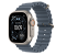 Apple watch ultra 3 gps + cellular 49mm natural titanium case with anchor blue ocean band