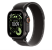 Apple watch ultra 3 gps + cellular 49mm black titanium case with black/charcoal trail loop - m/l