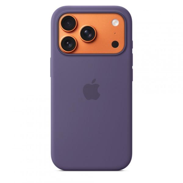 Iphone 17 pro silicone case with magsafe – purple fog