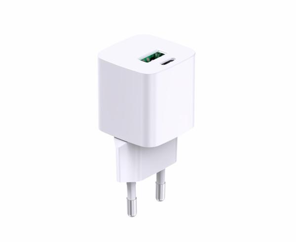 Incarcator cu usb ieșire usb-c: usb-c: 5v/3a, 9v/3a, 12v/2,5a, 15v/2,0a, 20v1,5a (30w) pps: 3,3v-11v/3,0a, 3,3v-16,0v/2,0a (33w) usb-a: 5v/3a, 9v/2a, 12v/1,5a (18w) usb-c+usb-a: 5v/3a (15w) tensiune de intrare: 100-240vac, 50/60hz protecție la