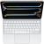 Magic keyboard for ipad air 11-inch (m3) - romanian - white