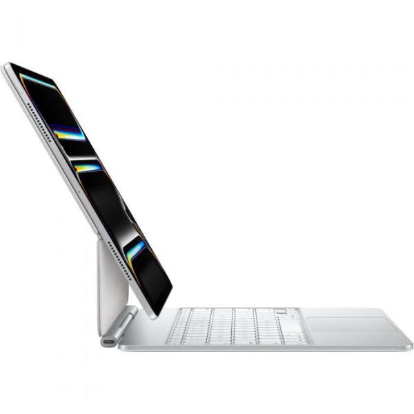 Magic keyboard for ipad pro 13‑inch (m4) - romanian - white