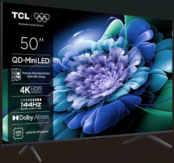 Mini led tv 4k 50''(126 cm) tcl 50c61k