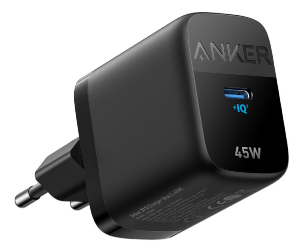 Incarcator retea anker 313 ace 45w negru pentru samsung