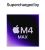 Macbook pro 16.2"/apple m4 max (cpu 16-core, gpu 40-core, neural engine 16-core)/64gb/1tb - silver - int kb (cto from mx2w3ro/a)