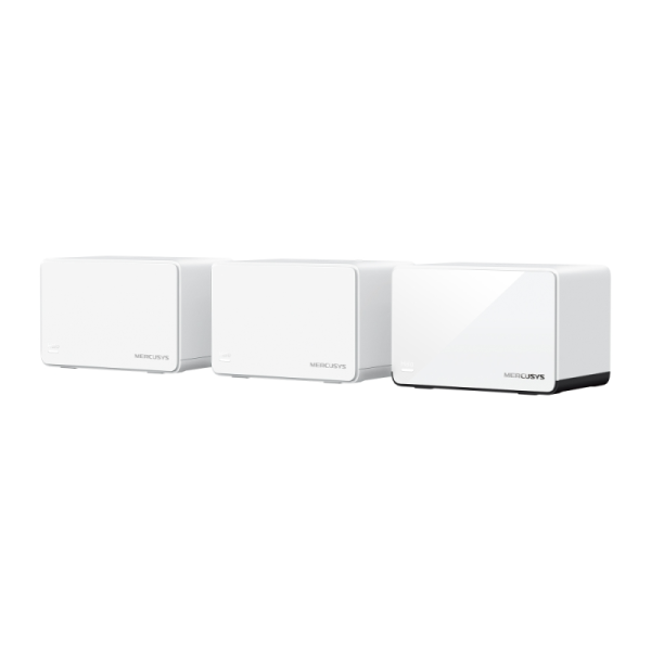 Router mesh halo h85x 3-pack, 2402 mbps on 5 ghz, 574 mbps on 2.4 ghzh85x, protocol mesh  802.11k/v/r, wi-fi 6: ieee 802.11ax/ac/n/a 5 ghz, ieee 802.11ax/n/b/g 2.4 ghz