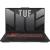 Laptop asus tuf gaming a17 (2023) fa707nug-hx180, amd ryzen 7 7445hs, 17.3 inch, ram 16gb, ssd 1tb, nvidia geforce rtx 4050 6gb, no os, mecha grey