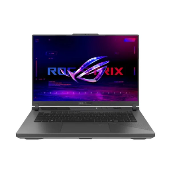 Rog strix g16 g614fp-rv078 / 90nr0l47-m003s0, ecran 16" fhd+ (1920×1200) 16:10 ips-level 165hz anti-glare, 300 nits, contrast 1000:1, 100% srgb, dolby vision, procesor amd ryzen 9 9955hx 2.5ghz (până la 5.4ghz, 80mb cache, 16c/32t), grafică nvidia geforce