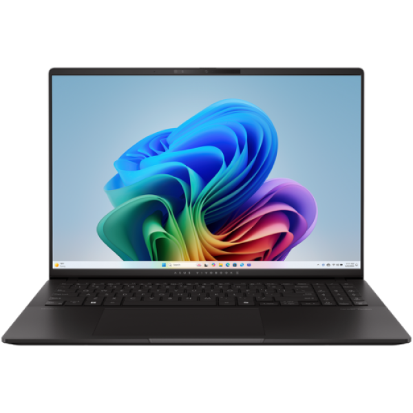 Laptop asus vivobook s16 oled m5606ka-sh124, amd ryzen ai 7 350, 16 inch, ram 24gb, ssd 1tb, amd radeon 860m, no os, neutral black