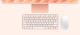 Apple imac 24" retina 4.5k/ apple m4 (cpu 8-core, gpu 8-core, neuralengine 16-core)/16gb/512gb - orange - int kb (2024)
