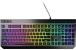 Tastatura gaming cu fir genesis rhod 530, tip membrana, iluminare rgb, numar taste 114, material abs, lungime cablu 180cm, negru