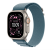 Apple watch ultra 3 gps + cellular 49mm natural titanium case with light blue alpine loop - small