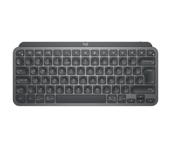 Logitech master mx keys mini. keyboard form factor: mini. keyboard style: straight. connectivity technology: wireless, device interface: rf wireless + bluetooth, keyboard layout: qwerty. backlight type: led. recommended usage: office. product colour: grap