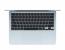 Macbook air 13.6" retina/apple m4 (cpu 10-core, gpu 10-core, neural engine16-core)/16gb/512gb - sky blue - us kb (2025) 35w usb‑c (cto frommc6u4ro/a)