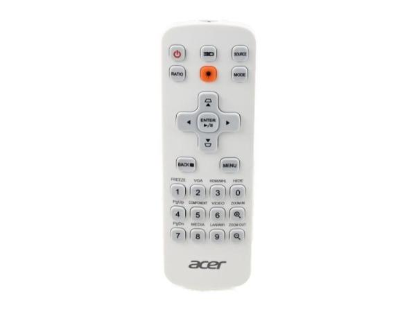 Acer remote controller j3 25 keys, white, enter, laser stand-alone package