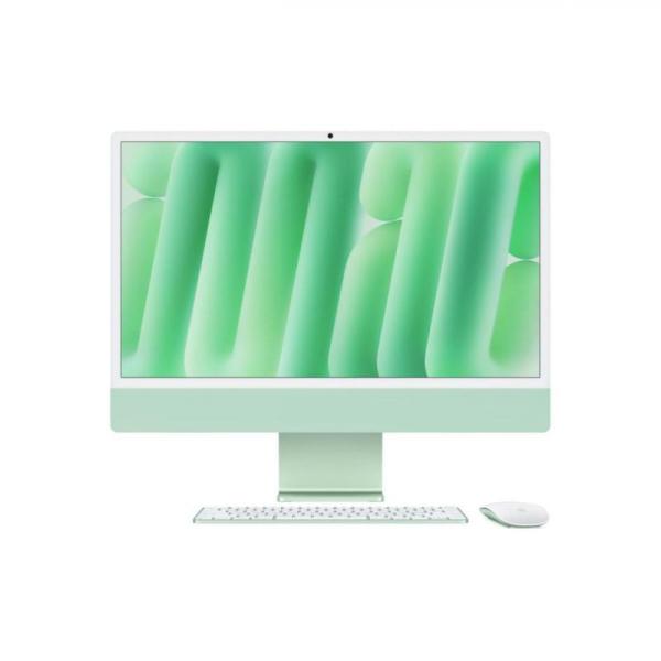 Apple imac 24" retina 4.5k/ apple m4 (cpu 10-core, gpu 10-core, neural engine16-core)/32gb/512gb - green - int kb (2024) (cto from mwv03ro/a)