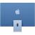 Apple imac 24" retina 4.5k/ apple m4 (cpu 8-core, gpu 8-core, neural engine 16-core)/16gb/512gb - blue - int kb (2024) - cto from mwuf3ro/a