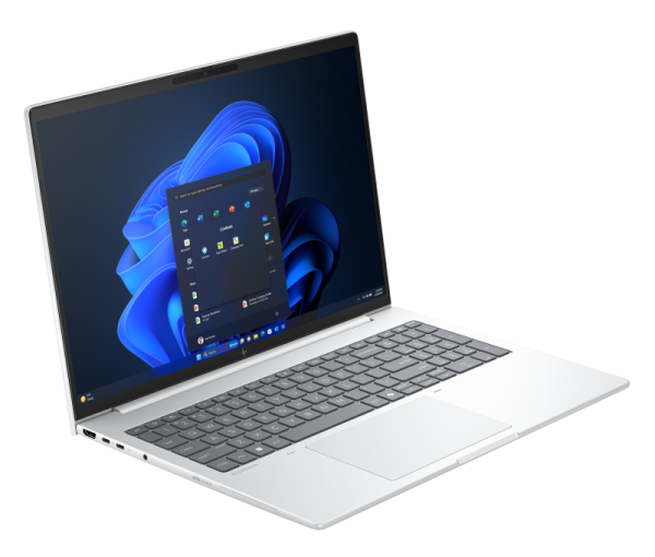 Laptop hp elitebook 8 g1i, 16.0 inch wuxga (1920x1200) anti-glare ir sure view lbl 800 nits, intel core ultra 7-255u 12-core (2ghz, up to 5.2ghz, 12mb) 12 tops, video integrat intel graphics, ram 32gb ddr5 5600mhz (1x32gb), ssd 1tb pcie nvme, no odd, audi