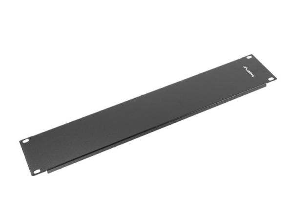 Panou obturator 19" 2u negru