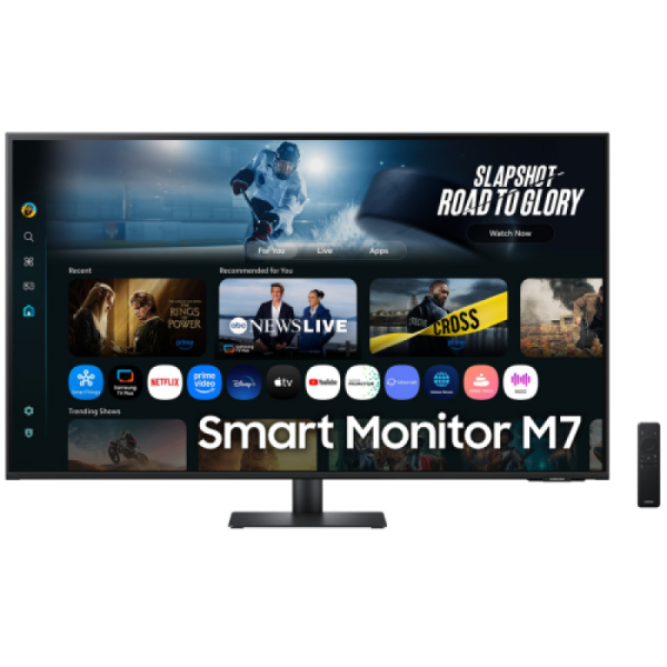 Monitor samsung 43" ls43fm700uuxdu, diagonal (inch): 43, diagonal (cm): 109, aspect ratio: 16:9, panel: va, resolution: 3840x2160, refresh rate: 60hz, response time gtg: 4ms, brightness (max): 300 cd/m², contrast (static) : 5000:1, viewing angle: 178/178,