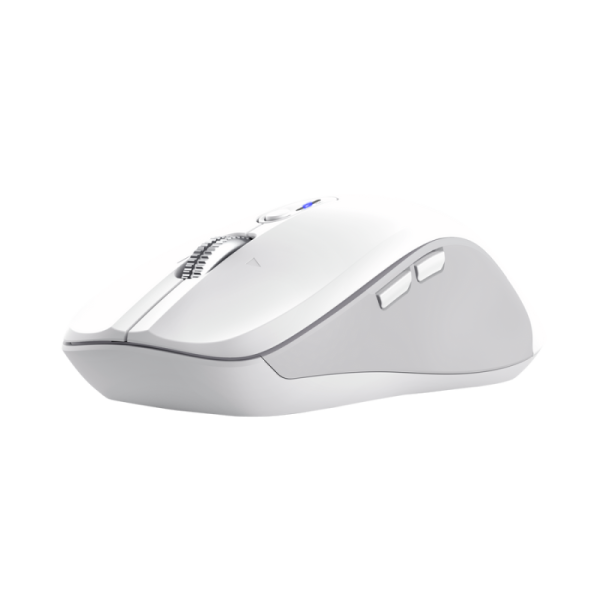 Mouse wireless trust ferro hyperscroll, material abs, interfata usb-a rezolutie maxima 3200 dpi, alb