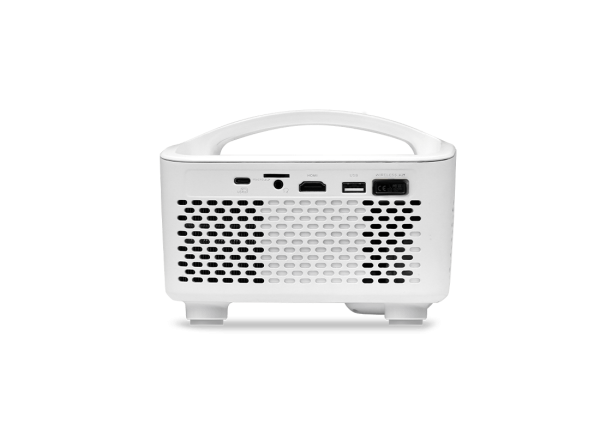 Videoproiector fire legend qf13s, led 30.000 ore, 8.000 lumeni/ 350 ansi standard, 1080p (1,920 x 1,080), maximum: 4k2k (3,840 x 2,160), 16:9/ 4:3, 1.000:1, 1.37 (75"@1.7m), boxa 5w, hdmi, usb type a, av (composite + audio r/l), dc out (5v/1a, usb type a 