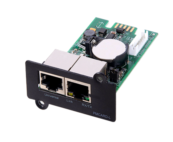 Card snmp ups njoy acup-sn000mp-cg01b  caracteristici:  network: rj45 10/100baset  protocoale: http/https, tcp/ip, telnet, snmpv1/v3, ipv4, ntp, udp, dhcp, ntp, dns, smtp, ssl, tls, telnet, ftp  permite monitorizare remote prin browser web, control centra