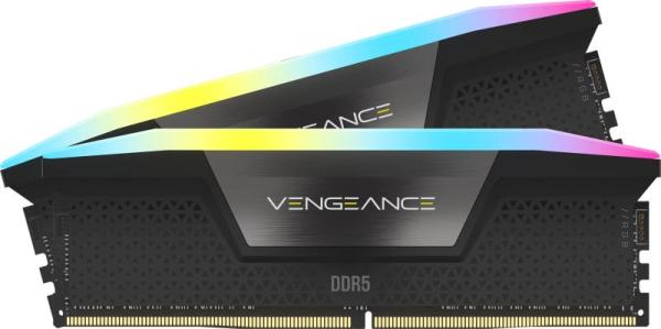 Memorie corsair vengeance rgb black 16gb ddr5-5200 mhz