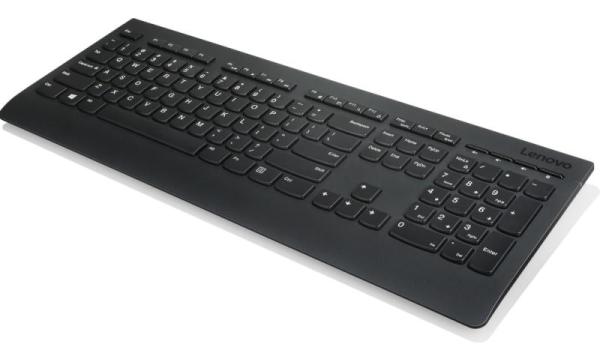 Lenovo 4x30h56854. keyboard form factor: full-size (100%). keyboard style: straight. connectivity technology: wireless, device interface: rf wireless, keyboard layout: qwertz, recommended usage: office. product colour: black