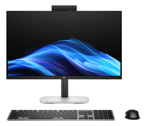 All-in-one hp prostudio 4 g1i 23.8 inch touch ips fhd (1920x1080) lbl anti-glare 250 nits, intel core ultra 5 225t 10-core (2.5ghz, up to 4.9ghz, 20mb), video integrat intel graphics, ram 16gb ddr5 5600mhz (1x16gb), ssd 512gb m.2 2280 pcle nvme, no odd, l