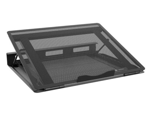 Stand laptop natec tern 2, dimensiune maxima laptop 17.3", ajustabil pe 8 nivele, negru
