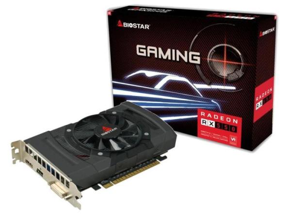 Placa video biostar radeon rx550