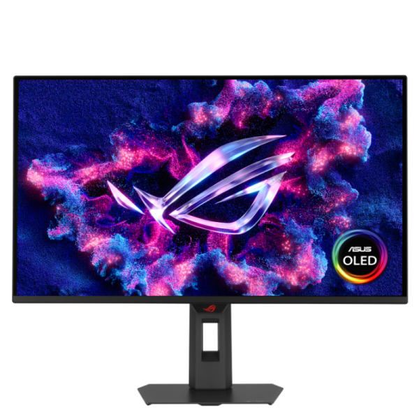 Monitor asus 26.5" xg27aqdmes, diagonal (inch): 26.5, diagonal (cm): 67, aspect ratio: 16:9, panel: qd-oled, resolution: 2560x1440, refresh rate: 240hz, response time gtg: 0.03ms, brightness (max): 400 cd/m², contrast (static) : 1.5m:1, viewing angle: 178