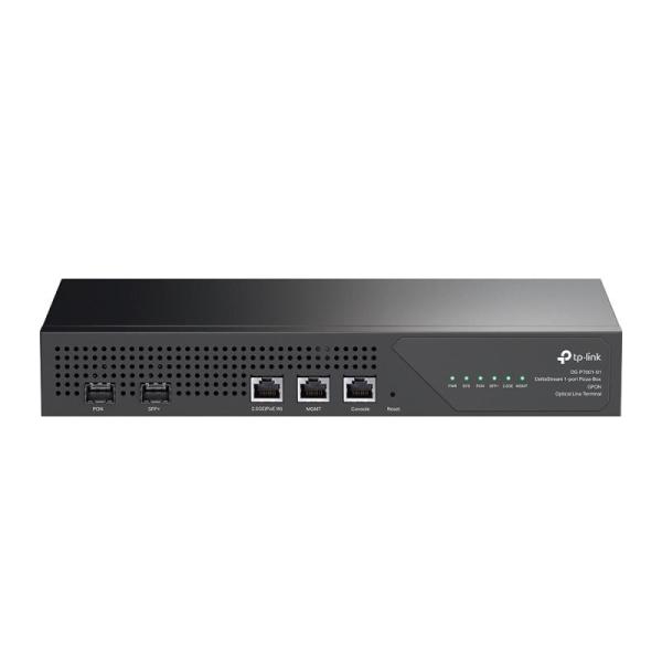 Deltastream 1-port pizza-box gpon optical line terminal 1× gpon port 1× 10 gbps sfp+ uplink port 1× 10/100/1000/2500 mbps rj45 uplink port 1× rj45 console port 1× rj45 mgmt port) max. 17w eee 802.1p/dscp qos voice vlan auto voip