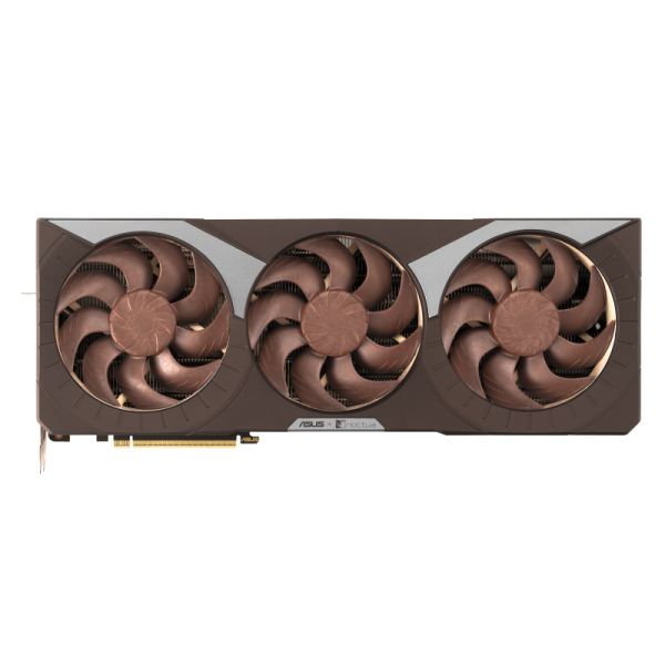 Asus rtx5080-o16g-noctua. graphics processor family: nvidia, graphics processor: geforce rtx 5080. discrete graphics card memory: 16  gb, graphics card memory type: gddr7, memory bus: 256 bit. maximum resolution: 7680 x 4320 pixels. directx version: 12 ul