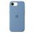 Iphone 16e silicone case – winter blue