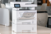 Multifunctional pantum bm5220adw mono, dimensiune a4, functi: printare, scanare, copiere, duplex automat, viteza printare: 42ppm, 1200x1200 dpi, limbaje printare: pcl5e, pcl6, ps, gdi, procesor: 1.2 ghz, memorie: 1gb ram, touchscreen 3.5", nfc, viteza cop