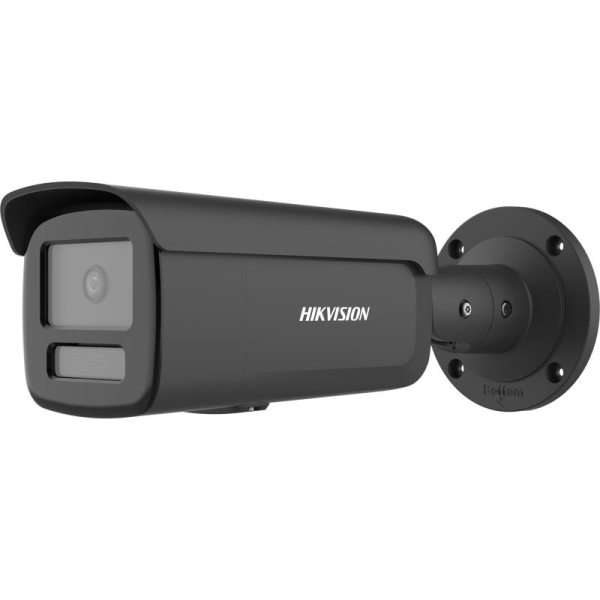 Camera de supraveghere ip bullet 8mp hikvision ds-2cd2t86g2h-4i(4mm) (ef)/bk, lentila fixa 4mm, iluminare min: color: 0.0008 lux @ (f1.0, agc on),b/w: 0 lux cu ir: 80m, slot card de memorie: microsd/microsdhc/microsdxc maxim 512gb, alarma la evenimente: m