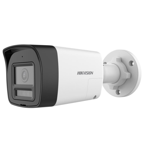 Camera de supraveghere mini bullet 3k hikvision ds-2ce16k0t-lpts(2.8mm), lentila fixa 2.8mm, iluminare min: 0.01 lux @ (f1.6, agc on), 0 lux cu lumina alba: 20m, ir 25m, iesire tvi, alimentare: 12 vdc ± 25%, max. 4.8 w, protectie: ip67, dimensiuni: 179 mm