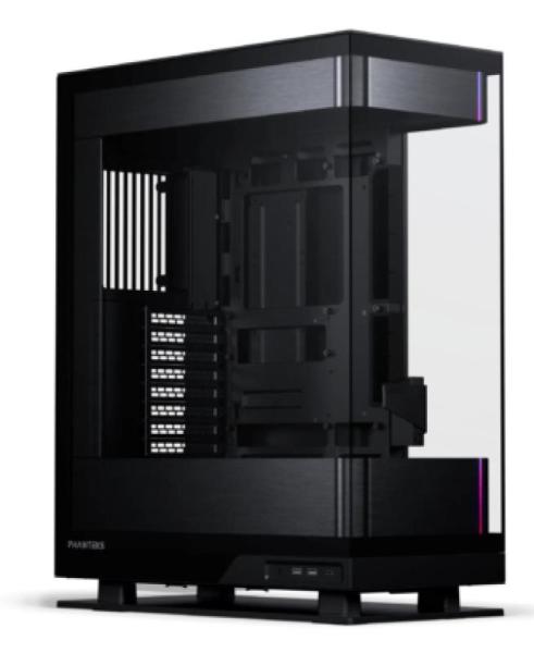 Phanteks evolv x2. form factor: midi tower, type: pc, product colour: black. power supply location: bottom. rear fans diameters supported: 120 mm, top fans diameters supported: 120 mm, bottom fans diameters supported: 120 mm. supported hdd sizes: 2.5,3.5"