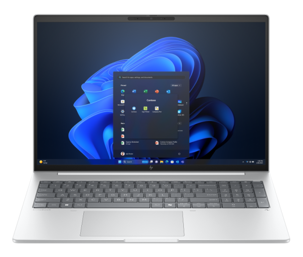 Laptop hp elitebook 8 g1i, 16.0 inch wuxga (1920x1200) ips anti-glare ir+isp lp lbl 400 nits, intel core u5-228v 8-core (2.1ghz, up to 4.5ghz, 8mb)- 40 tops, video integrat intel graphics, ram 32gb lpddr5x 8533 mt/s, ssd 1tb pcie nvme, no odd, active smar