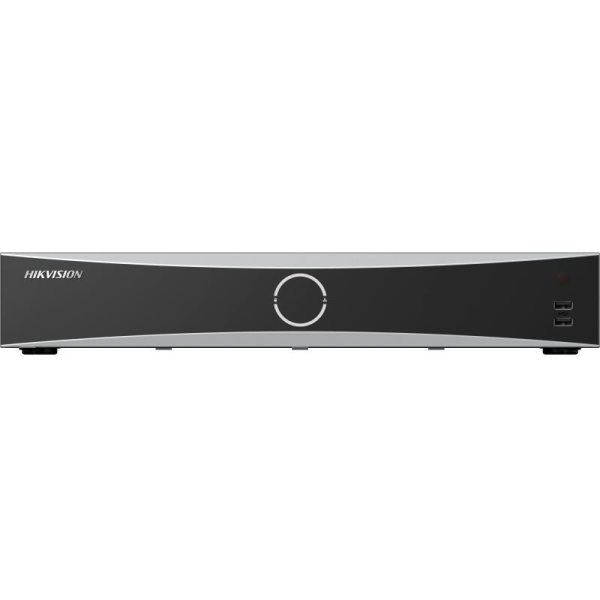 Nvr hikvision 32 canale acuseek ds-7732nxi-k4/vpro; enable ai by nvr: 12-ch@1080p (30 fps) / disable ai by nvr: 24-ch@1080p (30 fps), h.265, h.265+, h.264, h264+, iesiri: hdmi/vga , 4x sata max 16tb pe hdd, ai by nvr: facial recognition, perimeter protect