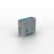 Adaptor usb locks lindy, 10 usb, blue