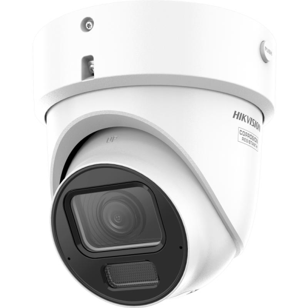 Camera de supraveghere ip turret 6mp hikvision ds-2cd2h66g2h- izsy(2.8-12mm)(ef), lentila varifocala 2.8-12mm, iluminare min: color: 0.0008 lux @ (f1.2, agc on),b/w: 0 lux cu ir 40m, interfata audio: 1/1, alarma: 1/1, slot card de memorie: microsd/microsd