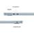 Macbook air 13.6" retina/apple m5 (cpu 10-core, gpu 8-core, neuralengine16-core)/16gb/512gb - sky blue - int kb (no adapter) - 2026