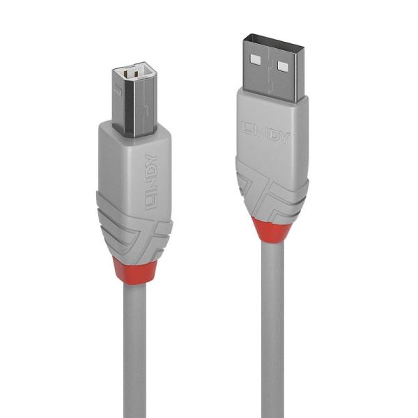 Cablu lindy 1m usb 2.0 type a to b ant
