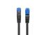 Patch cord cat.6a s/ftp lszh cca 20 m negru, fluke passed