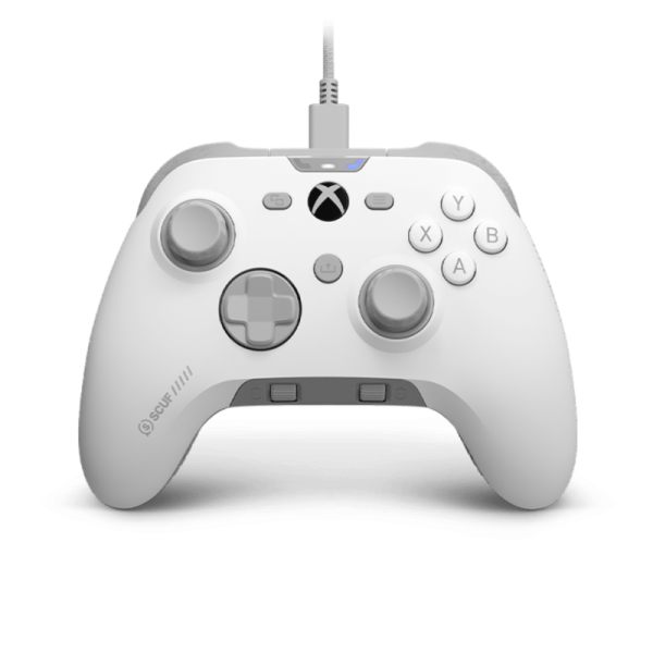 Controller profesional scuf valor pro pentru xbox, alb